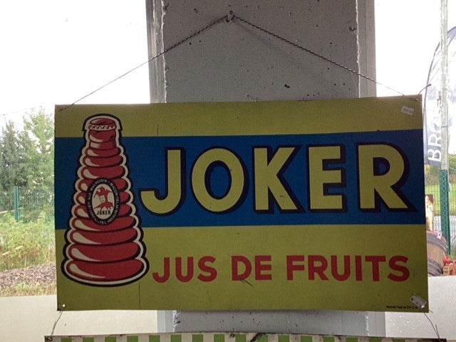 Tôle Publicitaire Joker