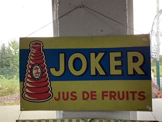 Tôle Publicitaire Joker