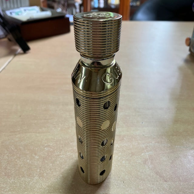 Etui Doré Pour Flacon Guerlain Avec Flacon Parfum Shalimar