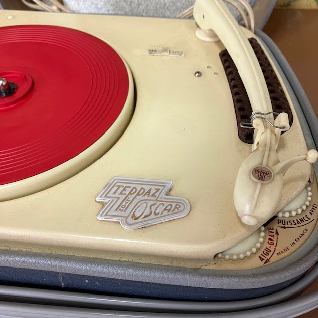 Valise Tourne Disque, Electrophone Teppaz Oscar