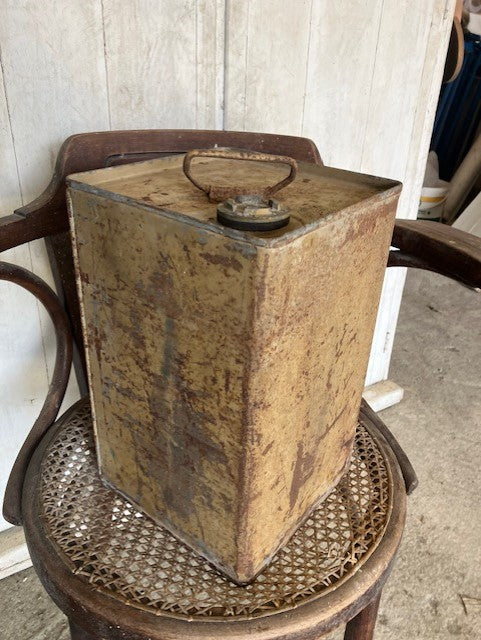 Jerrycan / Jerrican Bidon Essence Anglais Carre Ww2