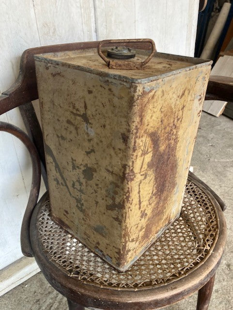 Jerrycan / Jerrican Bidon Essence Anglais Carre Ww2