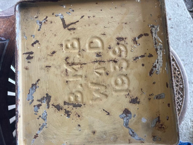 Jerrycan / Jerrican Bidon Essence Anglais Carre Ww2