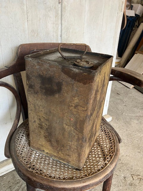 Jerrycan / Jerrican Bidon Essence Anglais Carre WW2