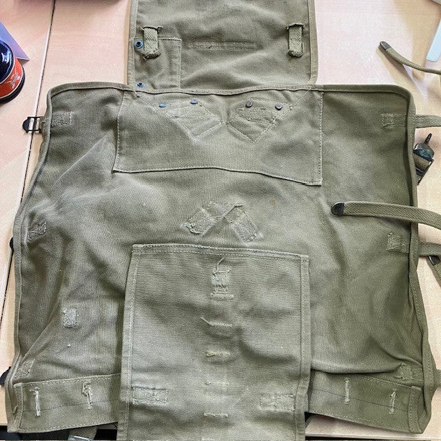 Objet De Collection, Sac A Dos, Musette, Havresac, Us Américaine, Militaria