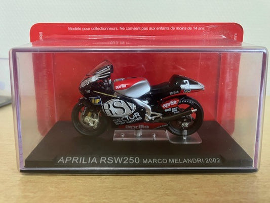 Moto Course Aprilia RSW250 Marco Melandri 2002