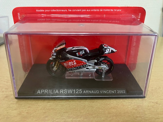 Moto Course Aprilia RSW125 Arnaud Vincent 2002