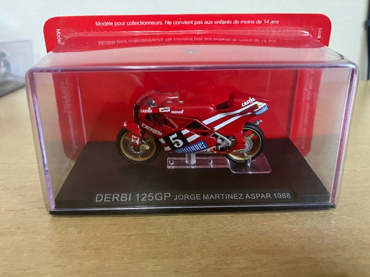 Moto Course Derbi 125GP Jorge Martinez Aspar 1988