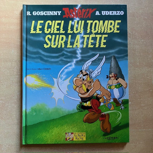 Bande Dessinée, Astérix Le Ciel Lui Tombe Sur La Tête