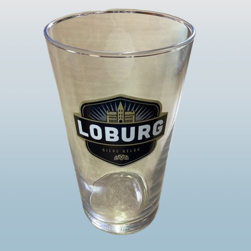 Ensemble de 6 verres, Loburg Bière Belge