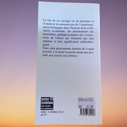 Livre Le Chaudron De Médée, L' Experimentation Sur Le Vivant Dans L' Antiquité, De Mirko D. Grmek