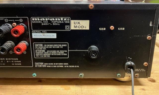 Amplificateur HI-FI Marantz PM-54SE