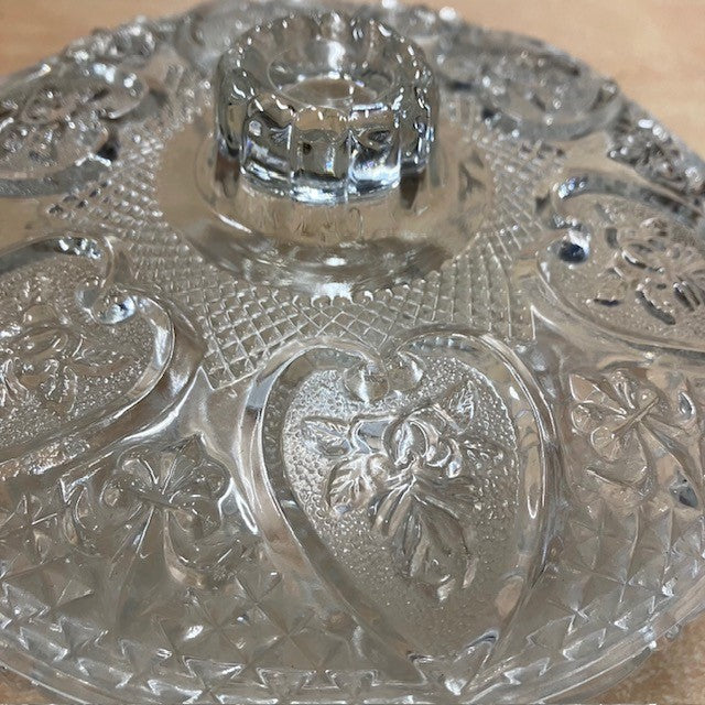 Coupelle En Verre Avec Couvercle Bonbonnière