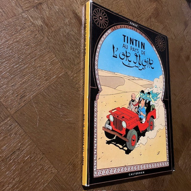 Bande Dessinée Tintin Au Pays De L'or Noir