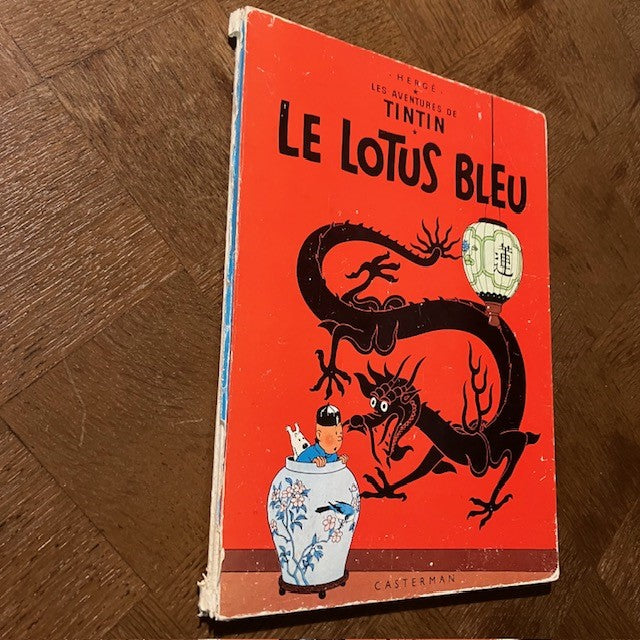 Bande Dessinée Tintin Le Lotus Bleu