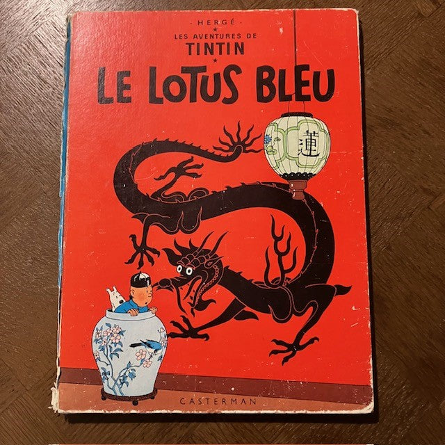 Bande Dessinée Tintin Le Lotus Bleu