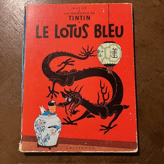 Bande Dessinée Tintin Le Lotus Bleu