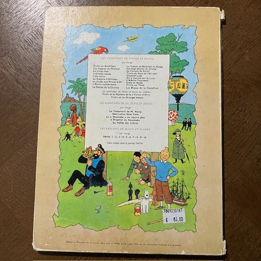 Bande Dessinée Tintin Le Lotus Bleu