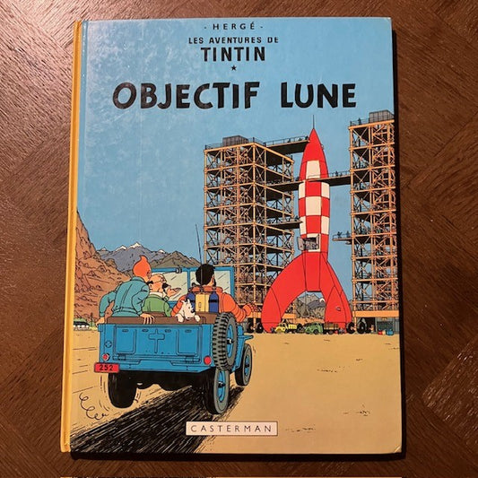 Bande Dessinée Tintin Objectif Lune