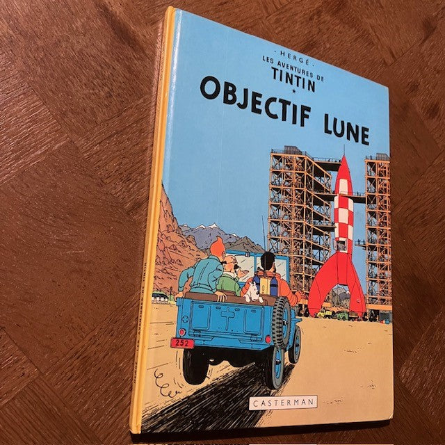 Bande Dessinée Tintin Objectif Lune