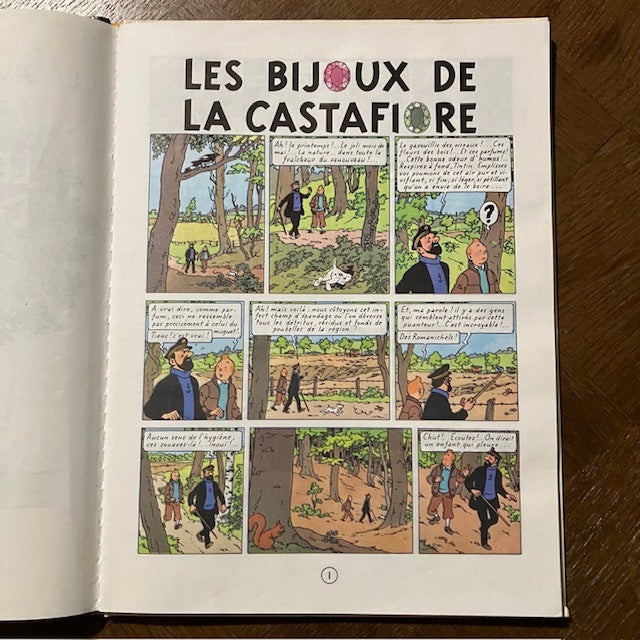 Bande Dessinée Tintin Les Bijoux De La Castafiore