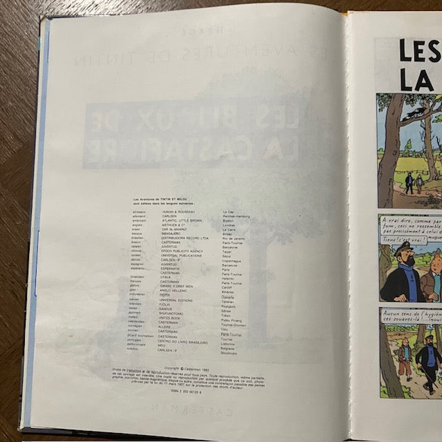 Bande Dessinée Tintin Les Bijoux De La Castafiore