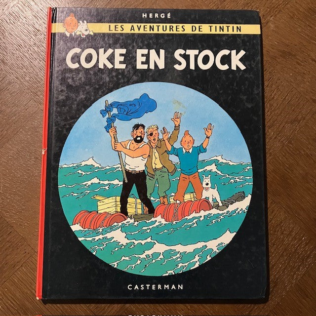 Bande Dessinée Tintin Coke En Stock