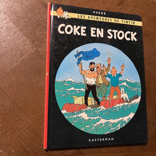 Bande Dessinée Tintin Coke En Stock
