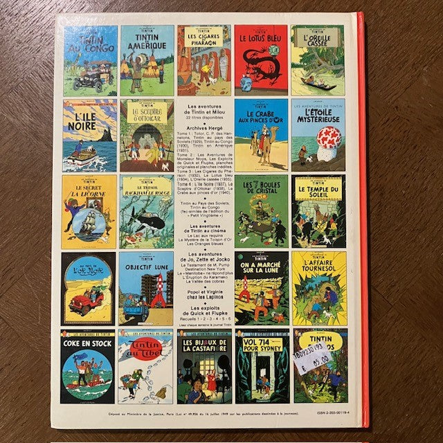 Bande Dessinée Tintin Au Tibet