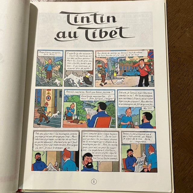 Bande Dessinée Tintin Au Tibet