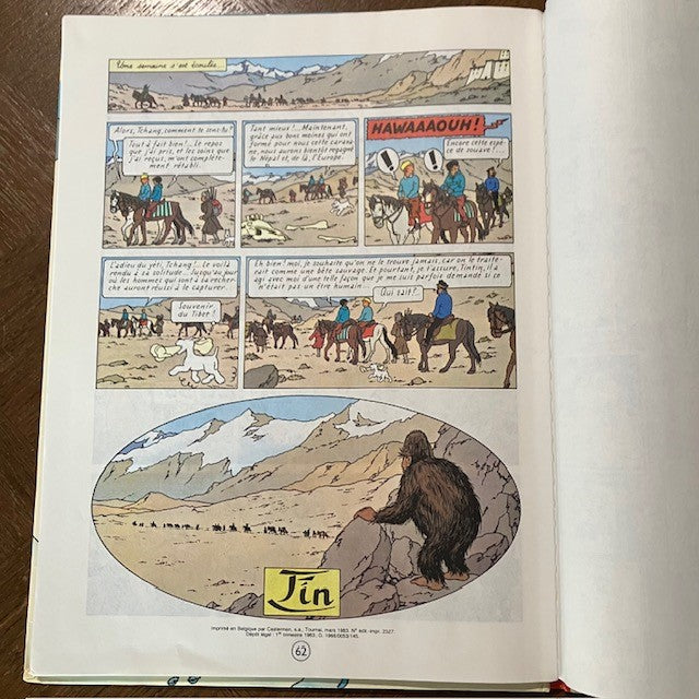 Bande Dessinée Tintin Au Tibet