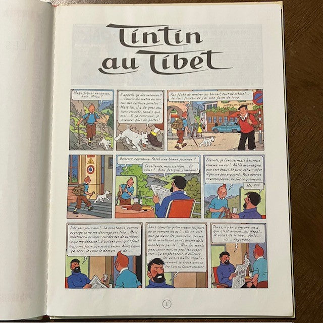 Bande Dessinée Tintin Au Tibet