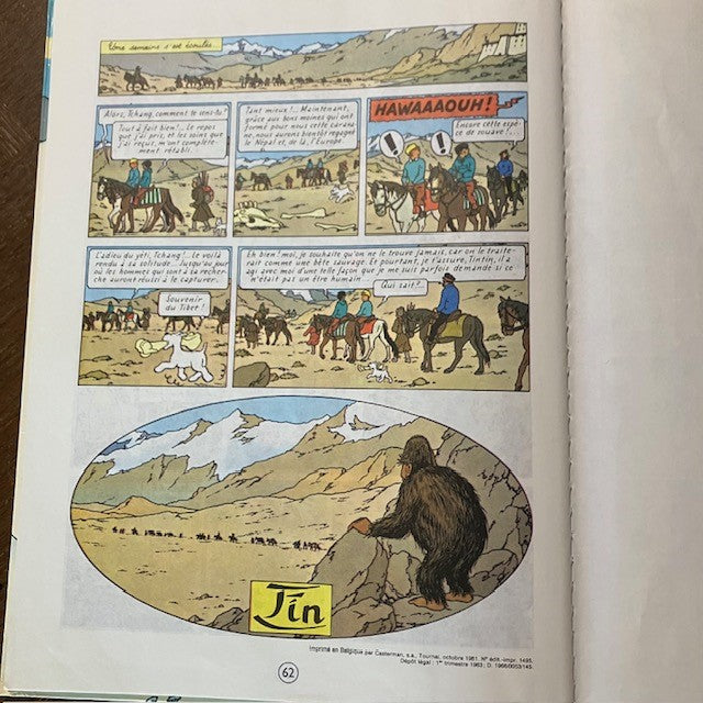 Bande Dessinée Tintin Au Tibet