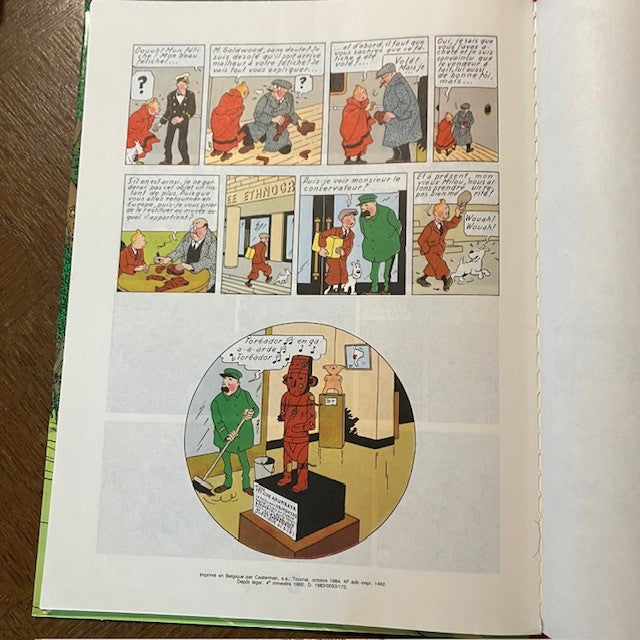 Bande Dessinée Tintin L' Oreille Cassée