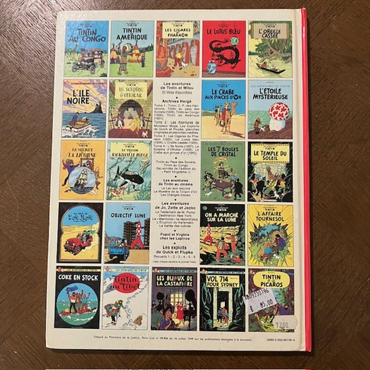 Bande Dessinée Tintin L' Oreille Cassée