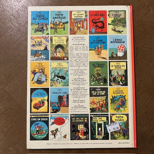Bande Dessinée Tintin L'ile Noire