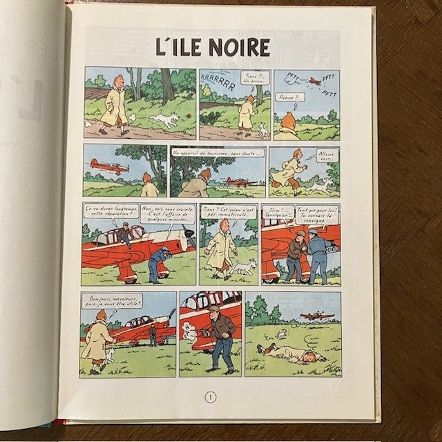 Bande Dessinée Tintin L'ile Noire
