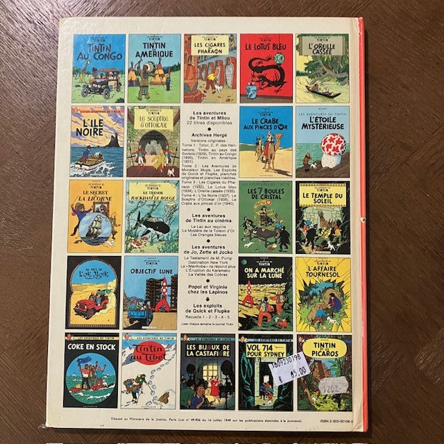 Bande Dessinée Tintin L'ile Noire