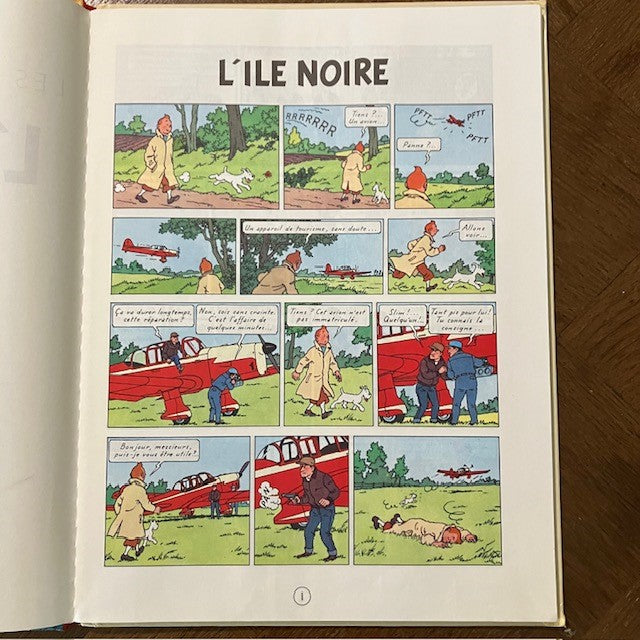Bande Dessinée Tintin L'ile Noire