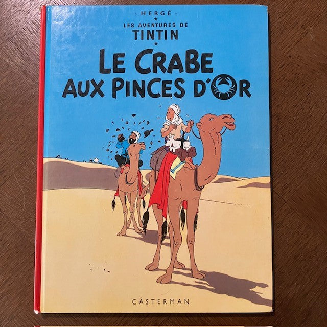Bande Dessinée Tintin Le Crabe Aux Pinces D'or