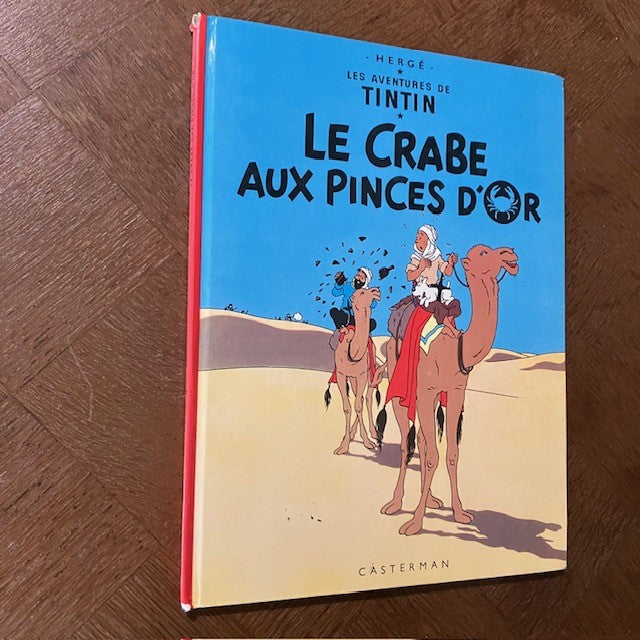 Bande Dessinée Tintin Le Crabe Aux Pinces D'or