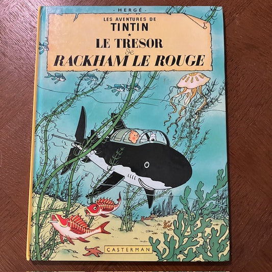 Bande Dessinée Tintin Le Trésor De Rackham Le Rouge