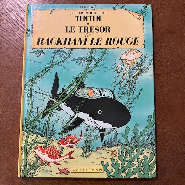 Bande Dessinée Tintin Le Trésor De Rackham Le Rouge