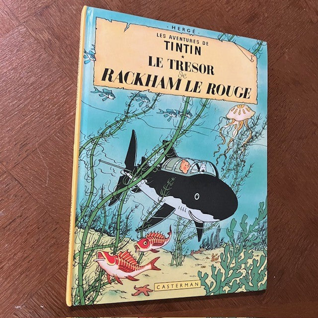 Bande Dessinée Tintin Le Trésor De Rackham Le Rouge
