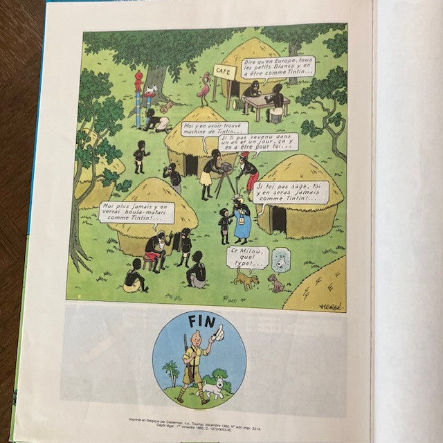 Bande Dessinée Tintin Au Congo