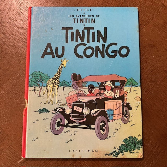 Bande Dessinée Tintin Au Congo