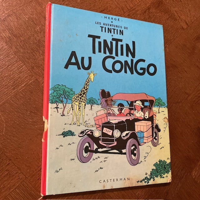 Bande Dessinée Tintin Au Congo