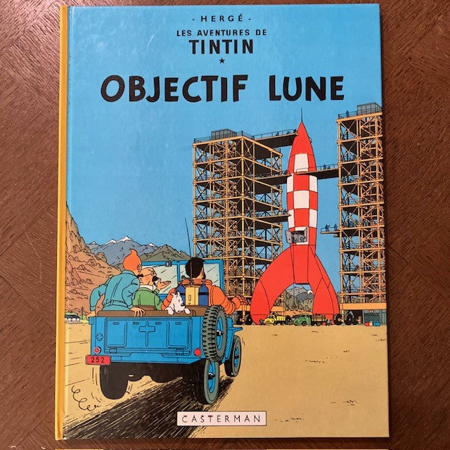Bande Dessinée Tintin Objectif Lune