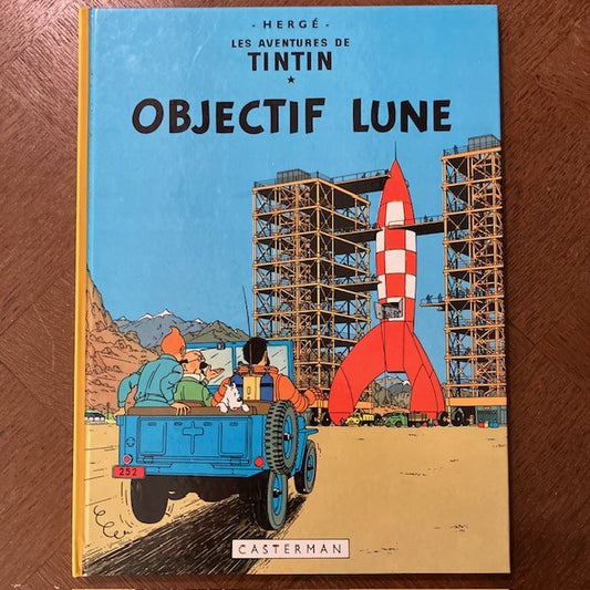 Bande Dessinée Tintin Objectif Lune