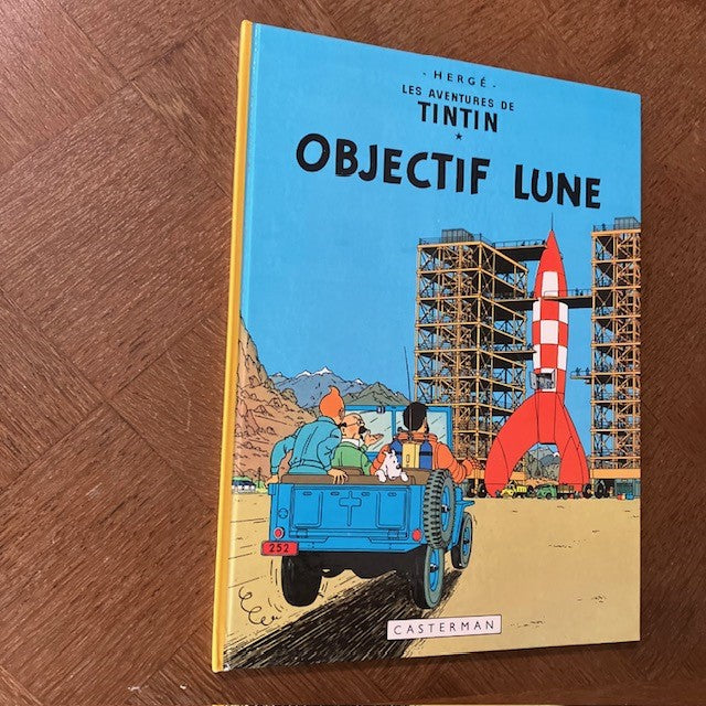 Bande Dessinée Tintin Objectif Lune